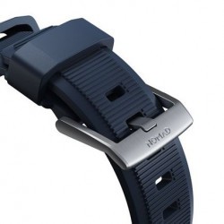 Bracelet Nomad Rugged Fermoir Argent Apple Watch - 45 mm