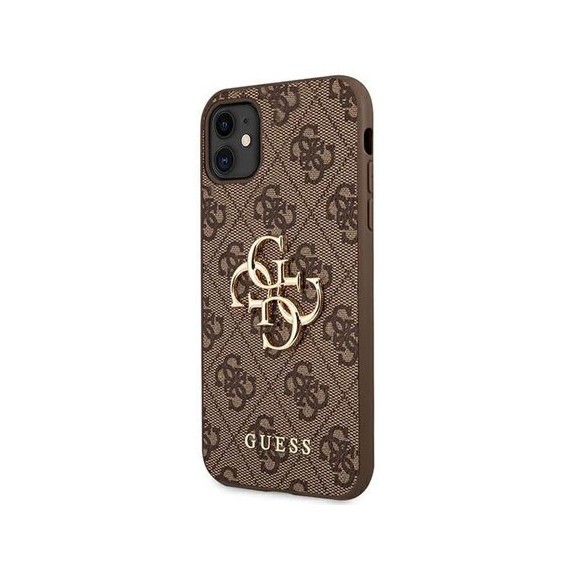 Coque Guess 4G Big Metal Logo Gold