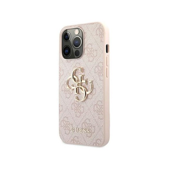 Coque Guess 4G Big Metal Logo Gold