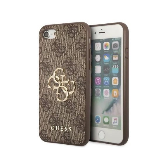 Coque Guess 4G Big Metal Logo Gold