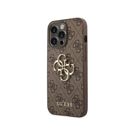 Coque Guess 4G Big Metal Logo Gold