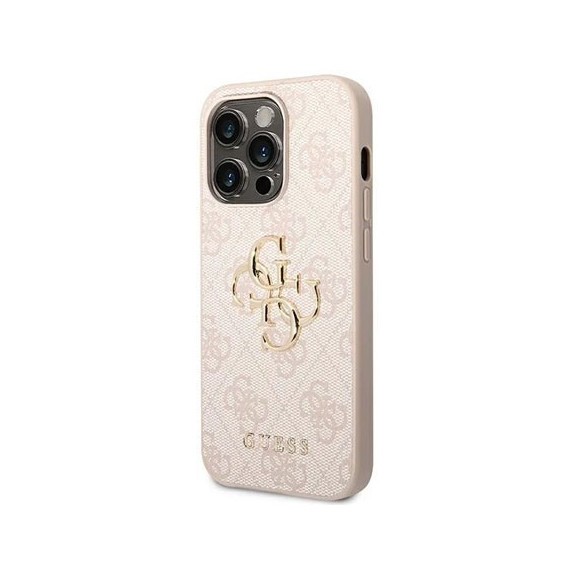 Coque Guess 4G Big Metal Logo Gold