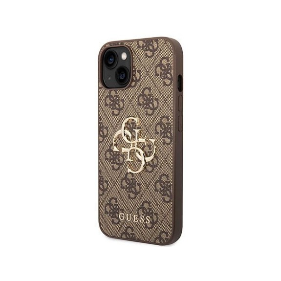 Coque Guess 4G Big Metal Logo Gold