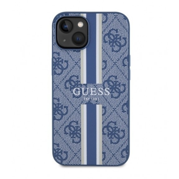 Coque Guess 4G Printed Stripes Magsafe