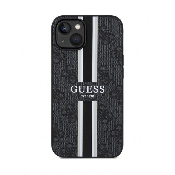 Coque Guess 4G Printed Stripes Magsafe