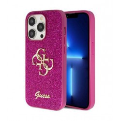 Coque Guess Glitter Script Big 4G
