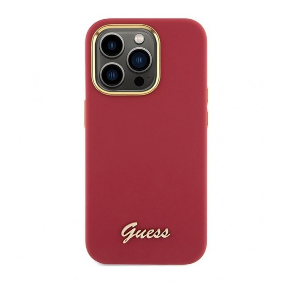 Coque Guess Script Metal Logo