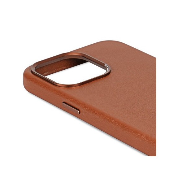 Coque Cuir Avec Protection Camera Metal