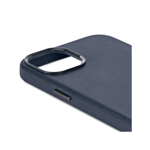 Coque Cuir Avec Protection Camera Metal