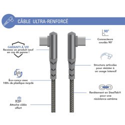 Câble Coudé Ultra Renforcé...