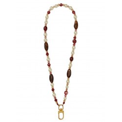 Chaine Courte Perle Mixte...