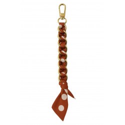 Bracelet Métal Doré Et Foulard