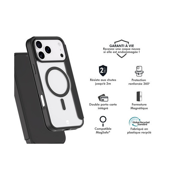 Etui Folio Renforcé MagSafe