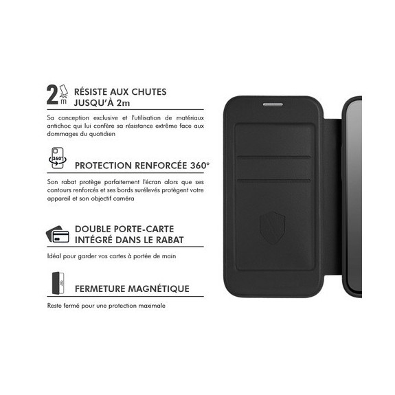 Etui Folio Renforcé MagSafe
