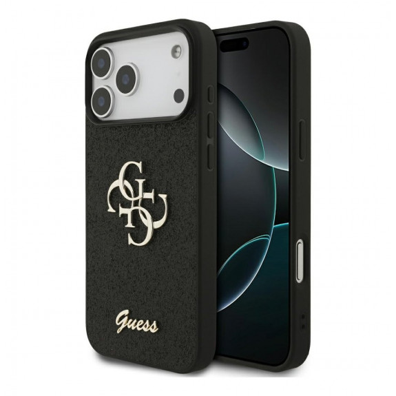 Coque Guess Glitter Script Big 4G