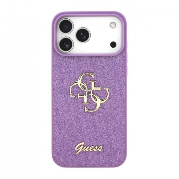 Coque Guess Glitter Script Big 4G
