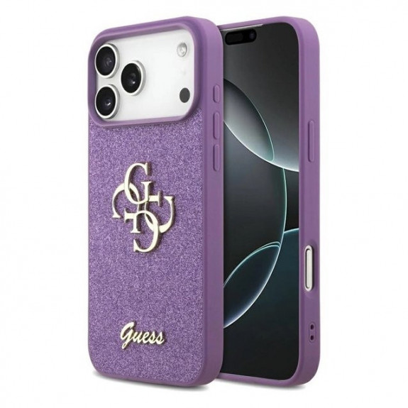 Coque Guess Glitter Script Big 4G