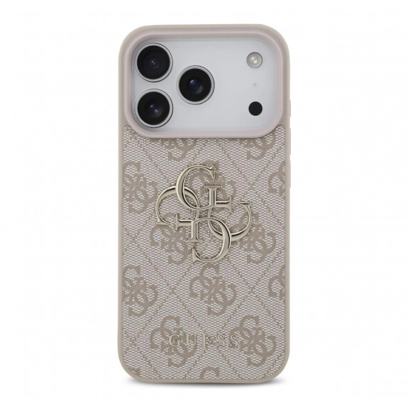 Coque Guess 4G Big Metal Logo Gold