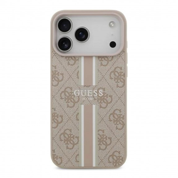 Coque Guess 4G Printed Stripes Magsafe