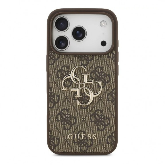 Coque Guess 4G Big Metal Logo Gold
