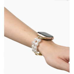 Bracelet Classy White Pearl...