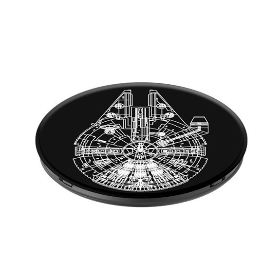 Poignée de téléphone PopSockets Falcon noir