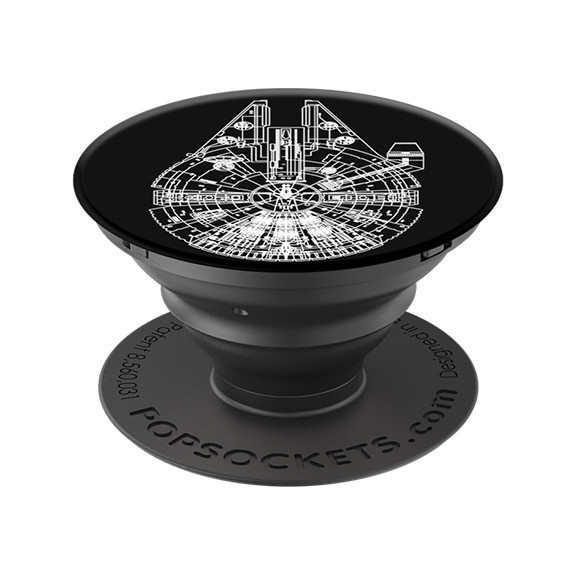 Poignée de téléphone PopSockets Falcon noir