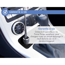 Chargeur voiture 1 port USB-A Force Power