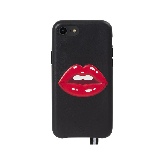 Coque Cuir + Chaîne Dragonne Coque Cuir + Chaîne Dragonne