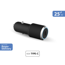 Chargeur Auto 1 Port USB-C - 25W