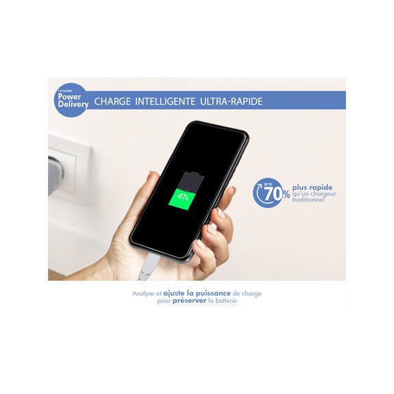 Chargeur 1 Port USB-C - 45W Chargeur 1 Port USB-C - 45W