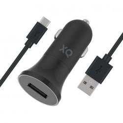 Chargeur Auto 1 Port USB-A + Câble Micro USB