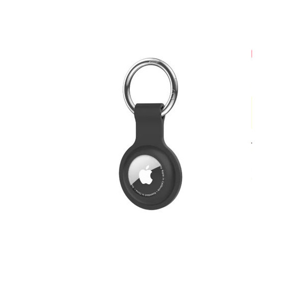 Protection Silicone AirTag Avec Mousqueton