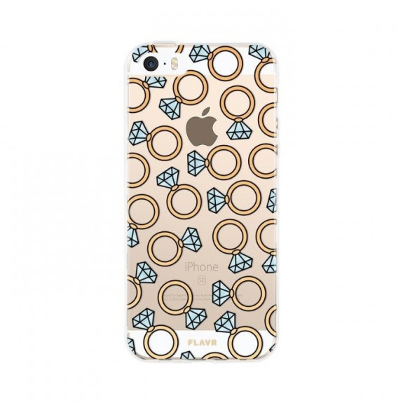 Coque de protection pour smartphones Flavr Diamond Rings