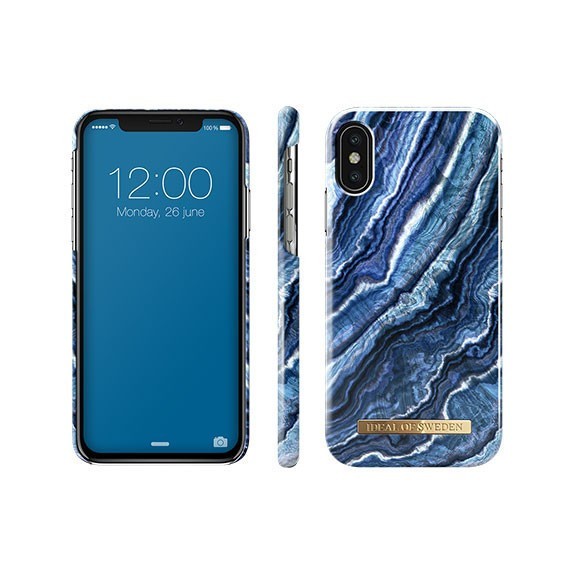 Coque Rigide Fashion Indigo Swirl