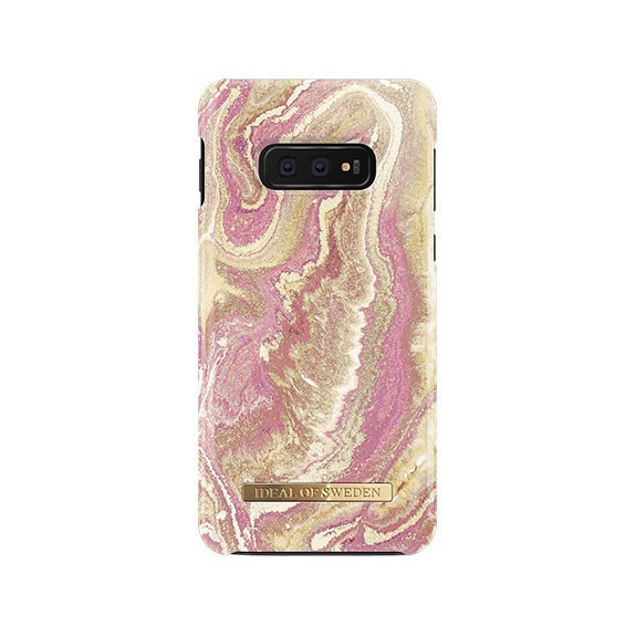 Coque Rigide Fashion Golden Blush Marble