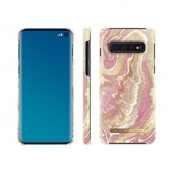 Coque Rigide Fashion Golden Blush Marble