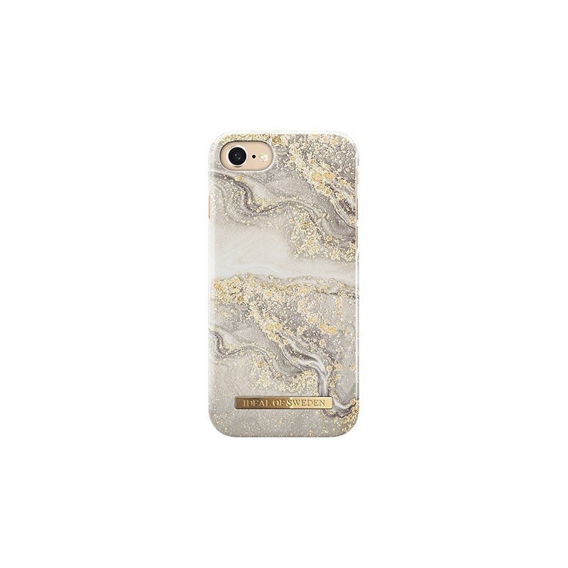 Coque rigide Fashion Sparkle Greige Marble Ideal Of Sweden
