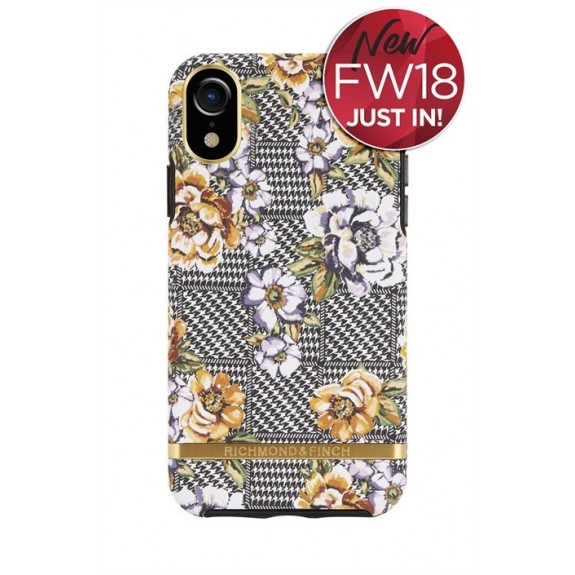 Coque de protection pour smartphone Richmond & Finch Floral Tweed