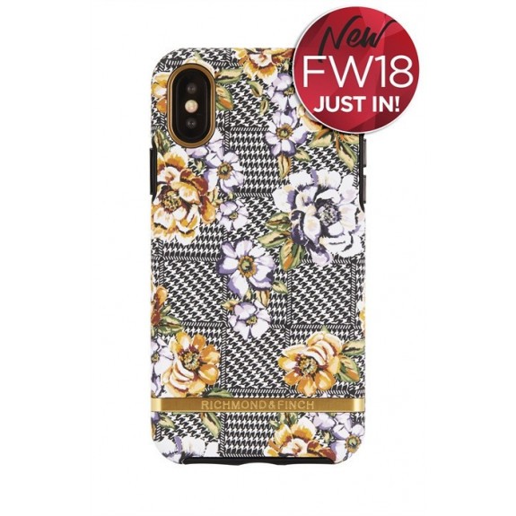 Coque de protection pour smartphone Richmond & Finch Floral Tweed