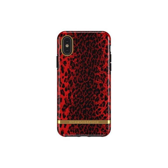 Coque Rigide Red Leopard - Richmond & Finch