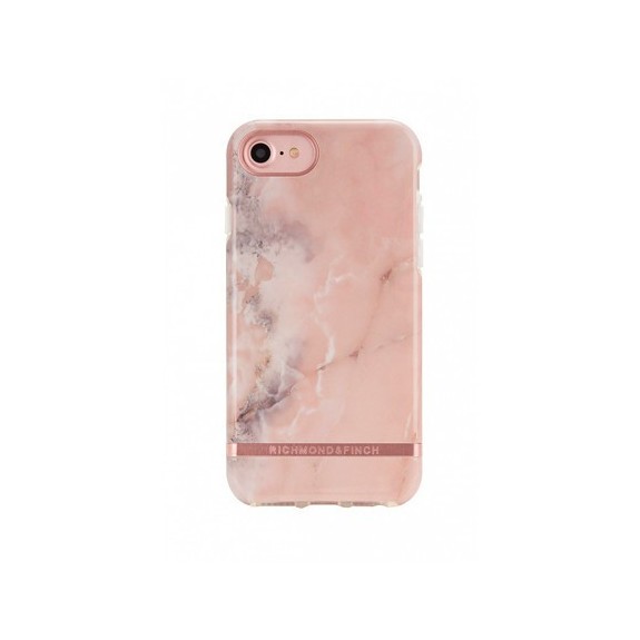 Coque Rigide Pink Marble Gold