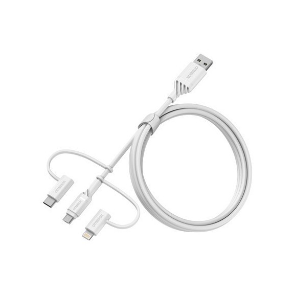 Câble Renforcé avec connecteur Ligtning / USB-C / Micro USB- 1 m