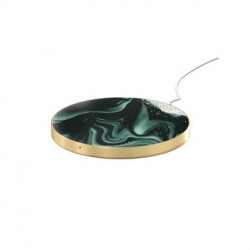 Chargeur Induction Golden Olive Marble - 10W