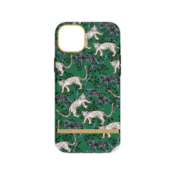 Coque de protection pour smartphone Richmond & Finch Green Leopard