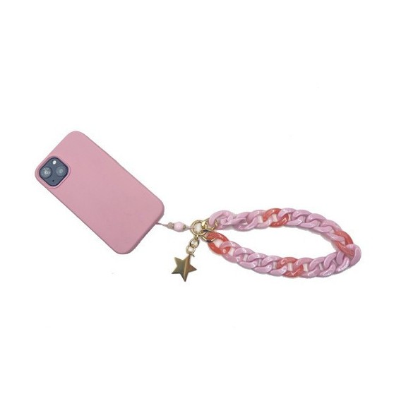 Bracelet Résine Bicolore Pendentif Etoile pour smartphone