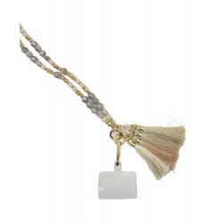 Chaine Perle Avec Tassel