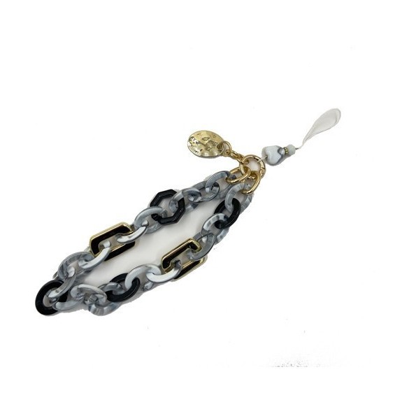 Bracelet Résine Vernis Mixte Avec Pendentif
