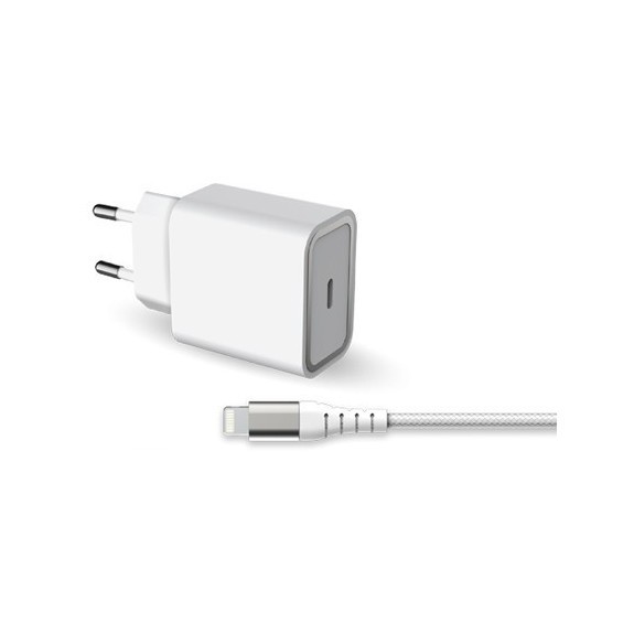 Chargeur 1 Port USB-C - 30W + Câble Lightning 1.2M