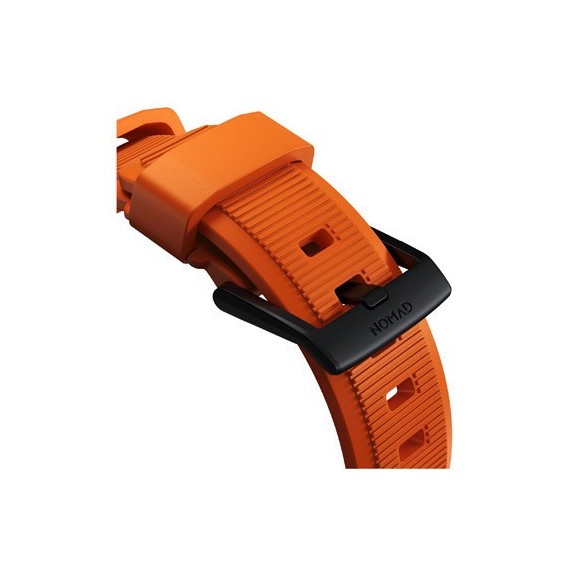 Bracelet Nomad Rugged Fermoir Noir Apple Watch - 45 mm